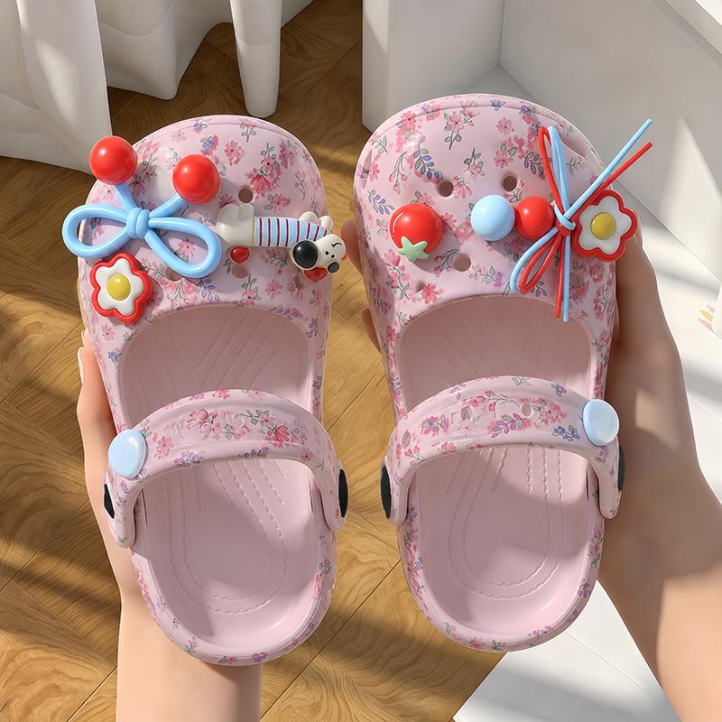 New Children's Shoes - Girls' Perforated Baby Shoes, Sandals, Beach Shoes