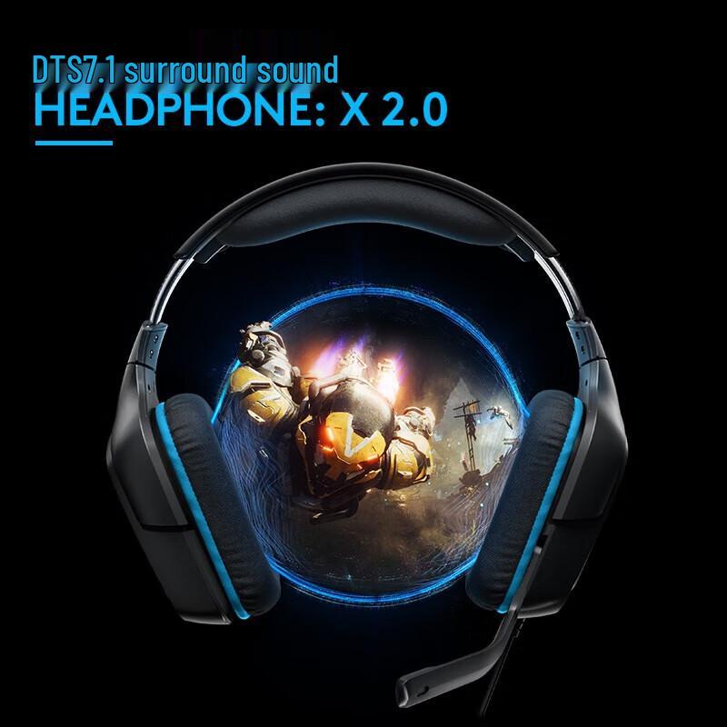 Logitech G431 7.1 Surround Sound Wired Gaming Headset