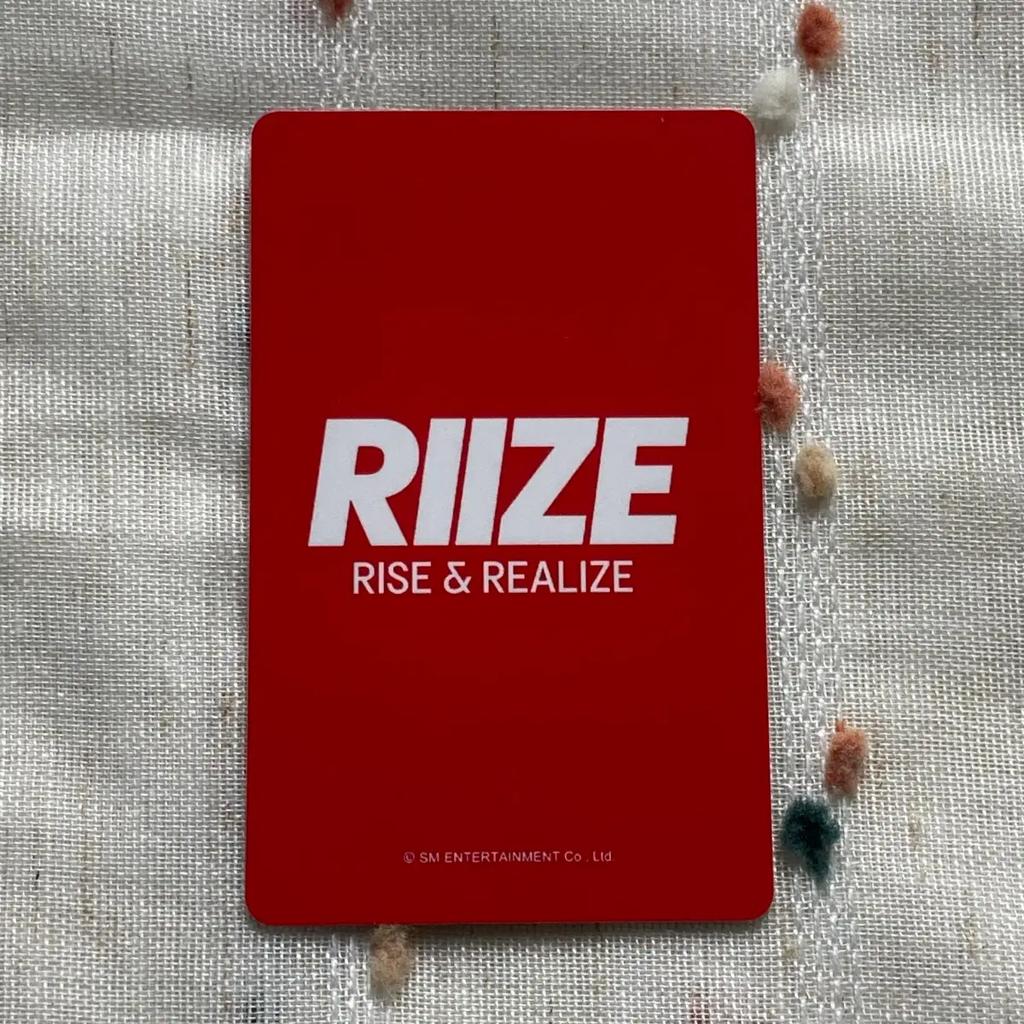 Rize HMV Rize Park Won-bin Photocard Chansey card photocard
