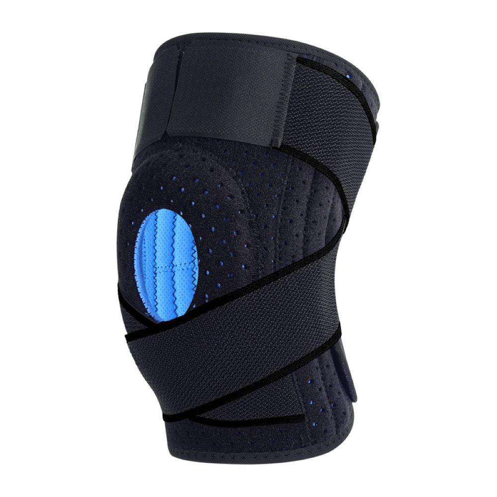 

Sports Strap Knee Pads Silicone Pressurized Men s and Women s Running Meniscus Summer Basketball Mountaineering Knee Pads Knee Pads one size