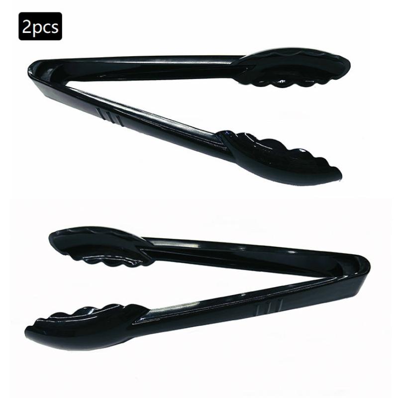 

2/4/6 Pack Plastic Clips For Bulk 9 Inch Plastic Serving Clips, Disposable Serving Clips, Heavy Duty Plastic Salad Clips A2