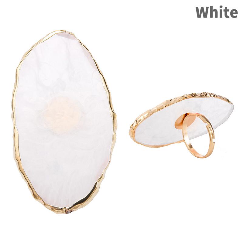 

1 шт., смола, камень, лак для ногтей, палитра, кольцо для пальцев, пластина для дизайна ногтей, живопись, искусство «сделай сам»