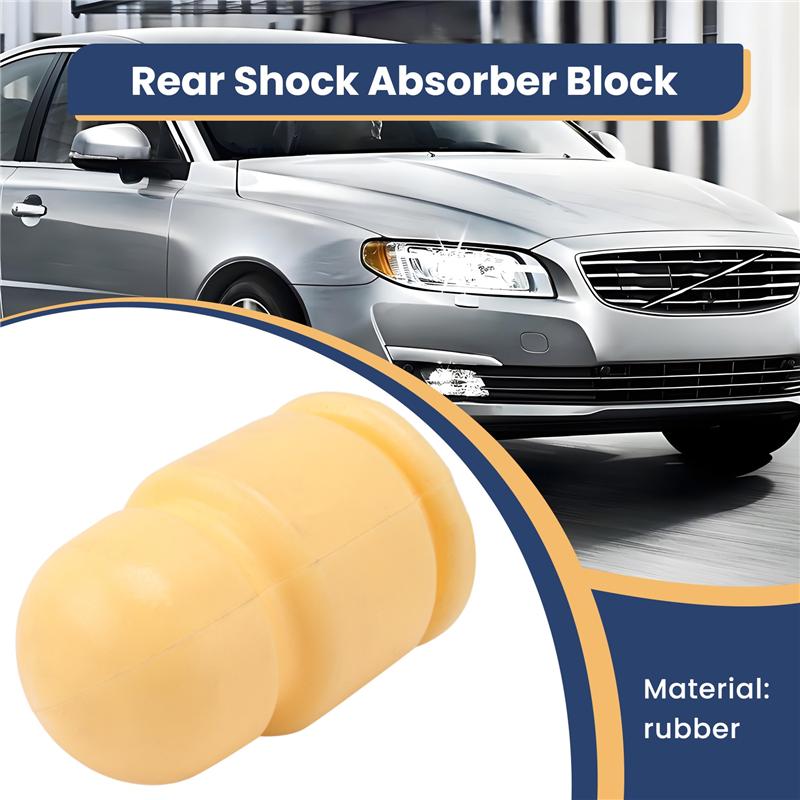 M63K-Car Rear Shock Absorber Block Rear Shock Absorber Buffer Rubber Rear Machine Buffer Block 9157115 For Volvo S80 S60
