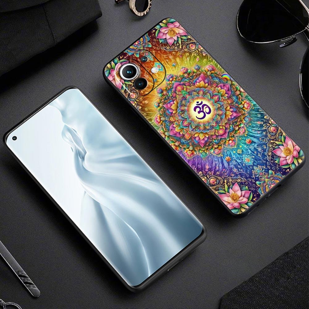 Indian Pattern Mandala Phone Case Cover for Xiaomi Mi 17 15 14 13 12 11 Ultra 15T 14T 13T 12T 11T Pro Lite 5G Soft TPU Shell Bag