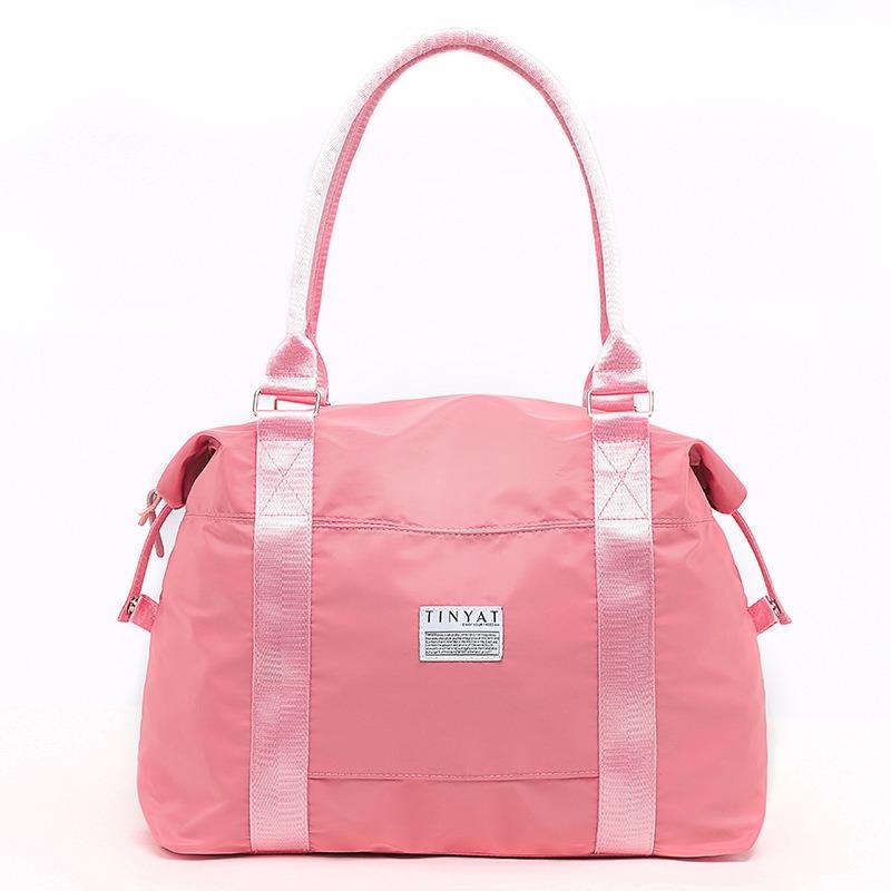 Reisetasche Große Kapazität Damen Handgepäck Kann Mit Zugstange Box Kurze Geschäftsreise Canvas Reisetasche Eingestellt Werden