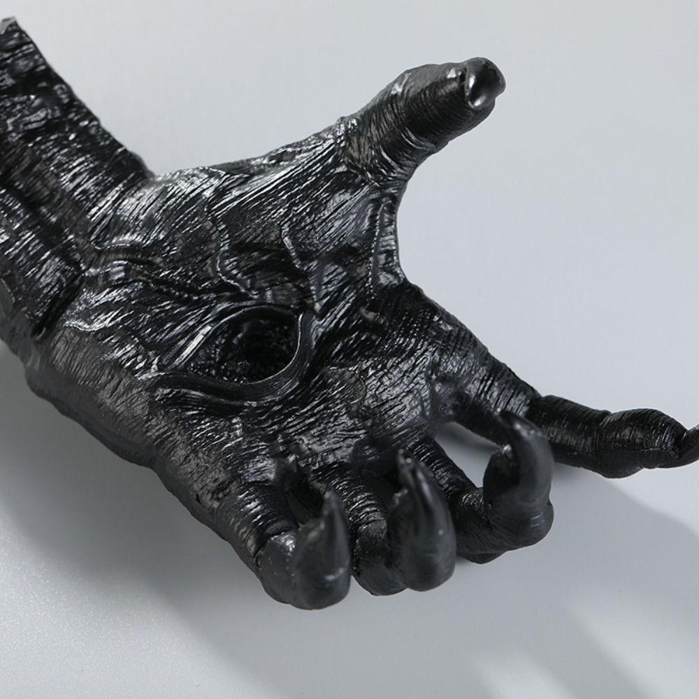 Wall-Mounted Demon Claw Hooks Hanger Horror Props Gothic Halloween Witch Hand Holder  Themed Party