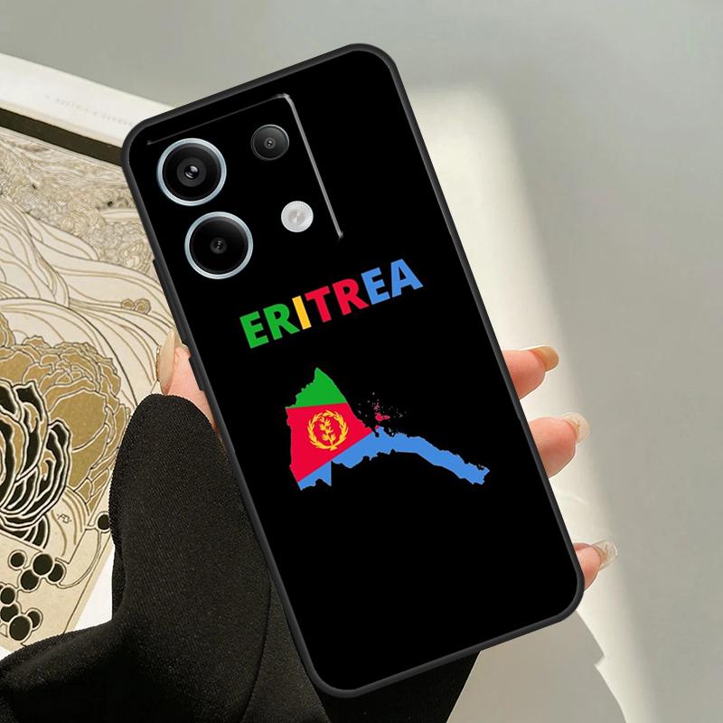 Eritrea Flag Case For Xiaomi Redmi Note 13 Pro 14 12 11 9 10 9S 10S 11S 12S Redmi 13C 10C 12C 14C Cover