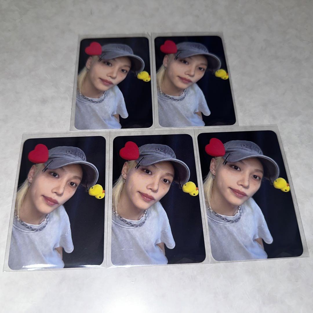 

[USED] Straykids Karma Pop-Up Lakidro Trading Cards - 5 Felix Cards