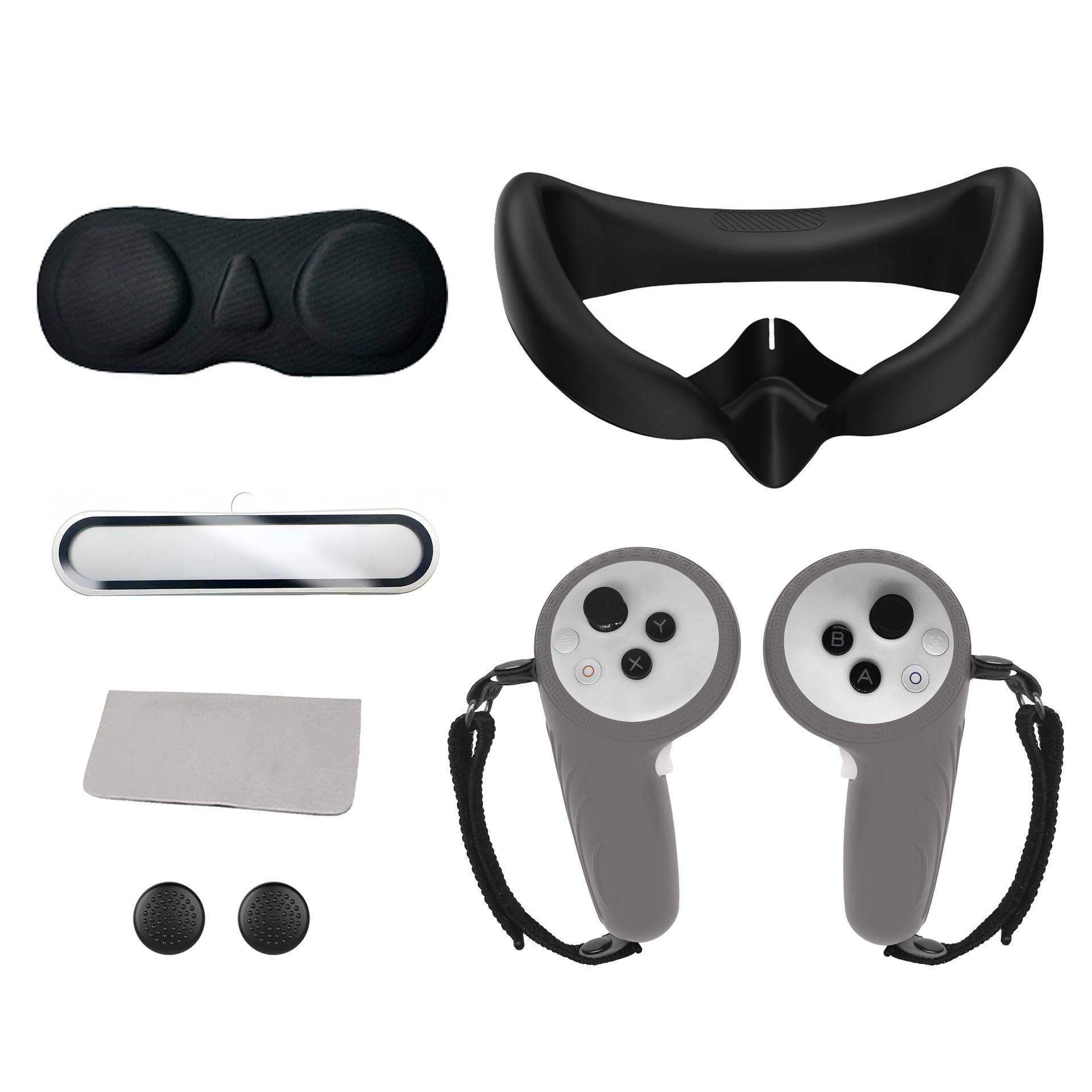 

Набор силиконовой маски Pico4Ultra и защитной пленки для объектива VR-ручки (6 шт.)