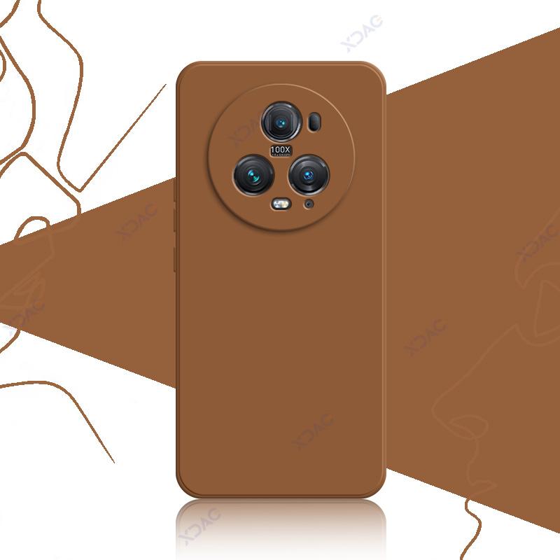 Husă pentru Honor Magic 5 Pro Lite Ultimate 5G Genți Telefon Mobil Magic5 5Pro 5Lite Silicon Lichid Moale Pătrat Coque