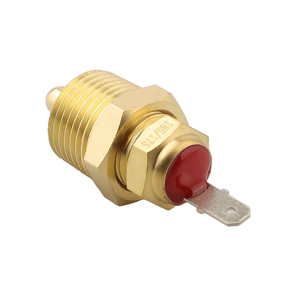 Coolant Water Oil Sensor Coolant Temp Sensor Accurate Temperature Measurement Brass Thread-in Probe Automotive Cooling System