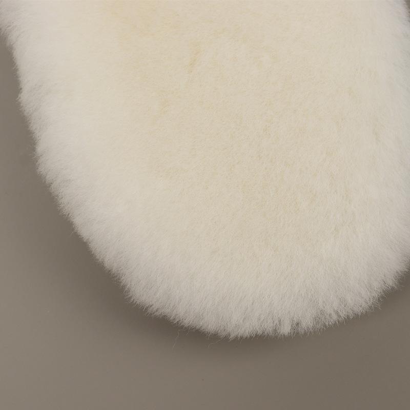 Australia Natural Sheepskin Insoles Winter Real Fur Wool Insoles Men Women Warm Soft Thick Warm Cashmere Snow Boots
