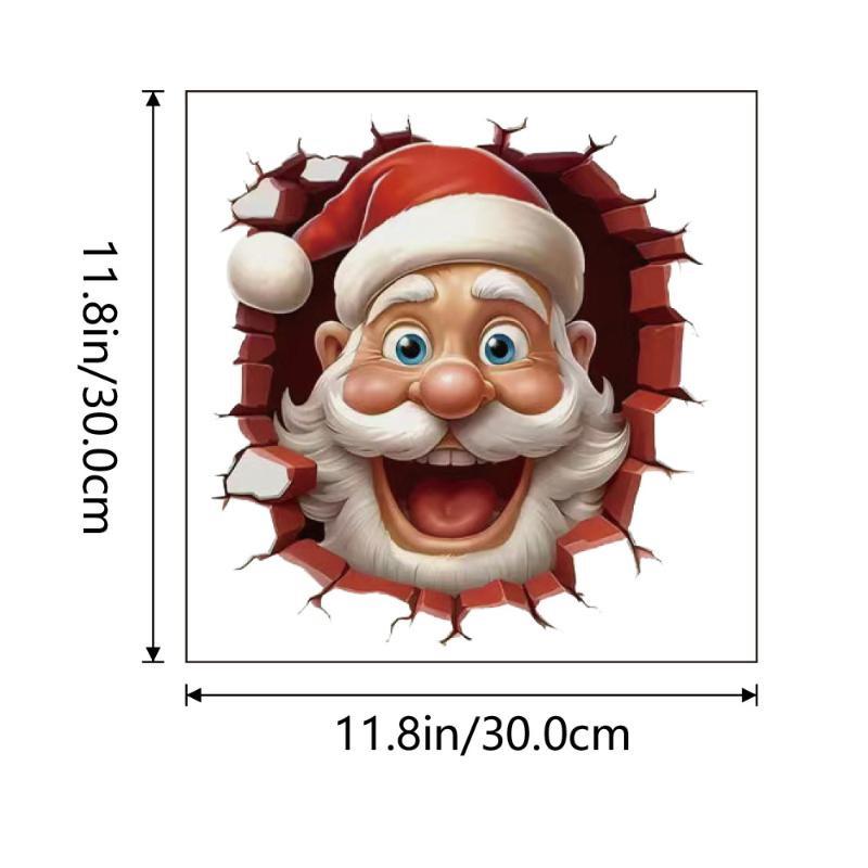 Christmas Snowman Toilet Sticker Merry Christmas Party Decoration Xmas Home Bathroom Decor Navidad Natal