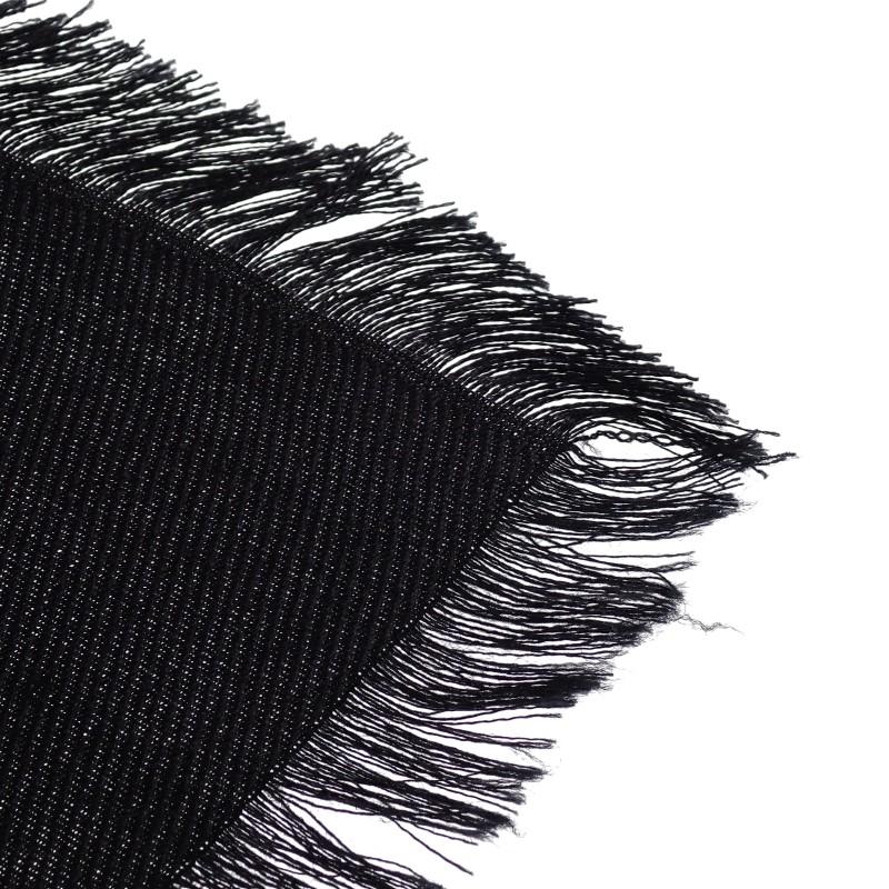 LOUIS VUITTON  402336 Stall black wool/silk Women