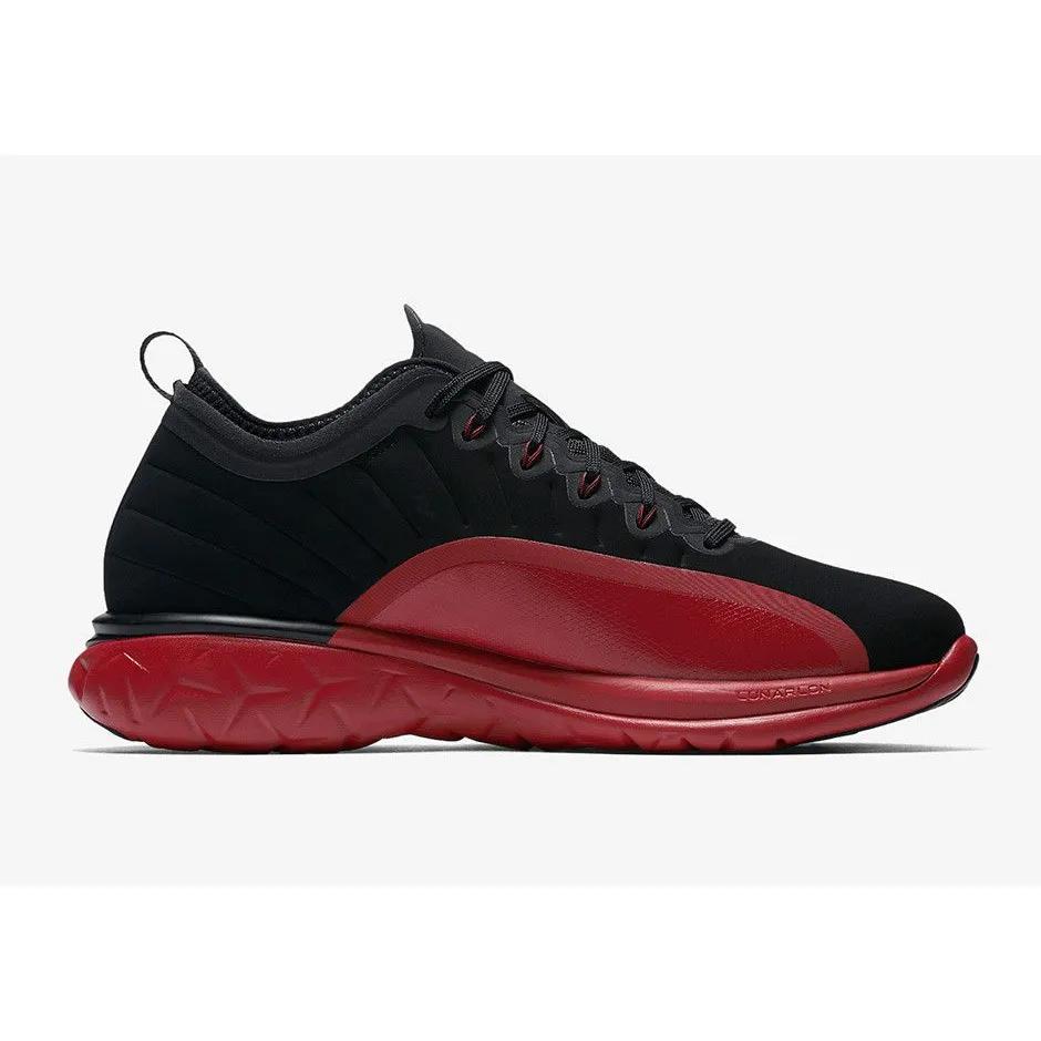 Air Jordan Trainer Prime 'Flu Game' (Unisexe) Chaussures de Basketball Vintage Noir / Noir-Rouge Gym 881463 060