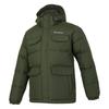 Landroamer Omni-Heat Outdoor Warm Windproof Hooded Short Cotton Jacket Men Jackets Dark-Green WE4552-366