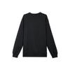 Jordan Hanorac casual cu gât rotund și mâneci lungi Flight Fleece pentru bărbați, negru FV7259-010
