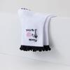 Women's Non-Slip Wood Ear Lace Yoga Socks - Mid-Calf Cotton Pilates/Fitness Socks
