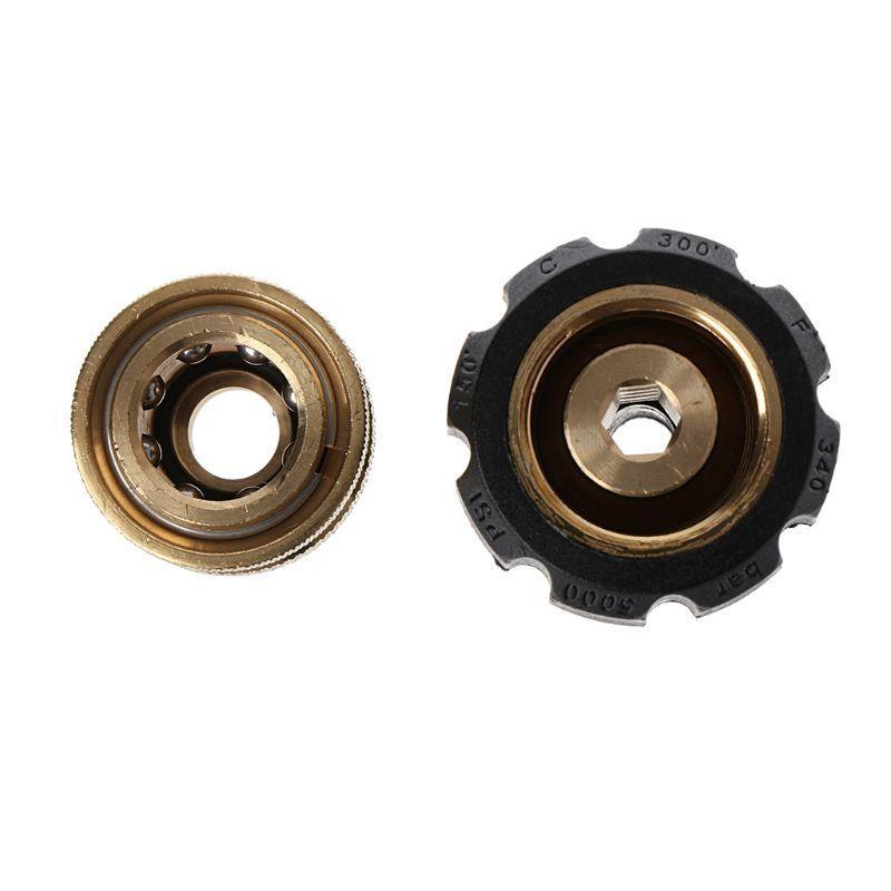 5000PSI Pressure Washer Adapter Set Quick Couplers Kit M22 14