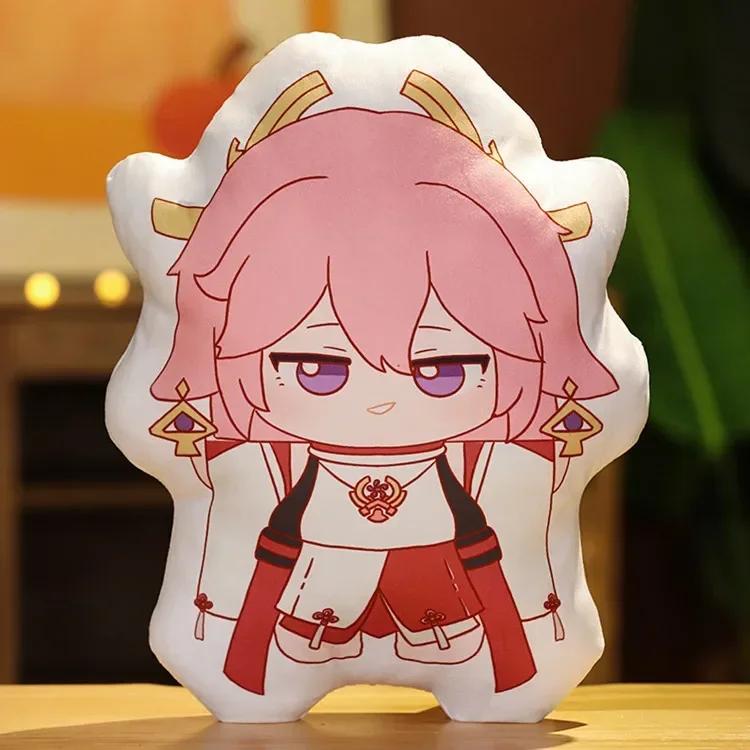 45cm Game Genshin Impact Tartaglia Xiao Kaeya Cosplay Doll Toy Plush Dolls Kids Christmas Birthday Gift Pendant Accessories