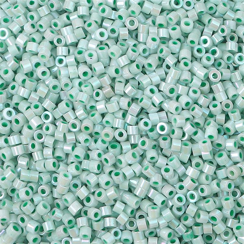 2-2.5mm High-Quality Imitation Porcelain Glass Seed Beads for Handmade Bracelets and Necklaces.