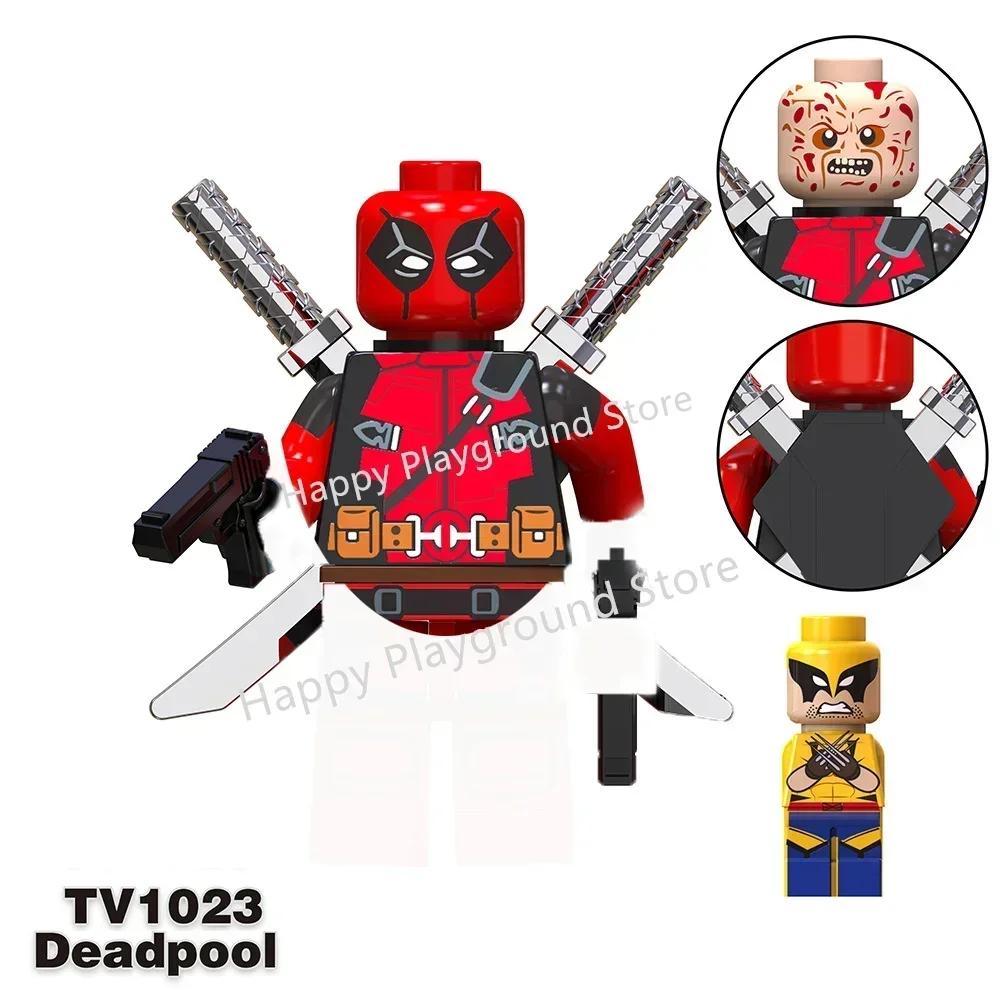 New Anime Super Cartoon TV Movies Heroes Bricks Toy Building Blocks for Kids Collect Toys Model Birthday Gifts