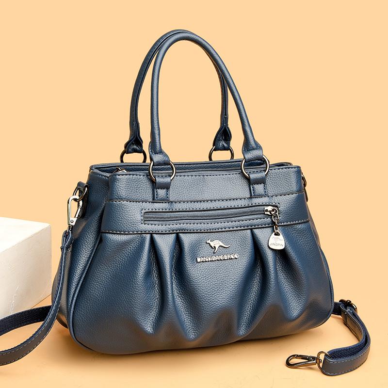 Female Handbag Luxury S Women Bags Designer High-capacity Soft Leather Shoulder Crossbody Bags for Women Tote Bag 3 Layers