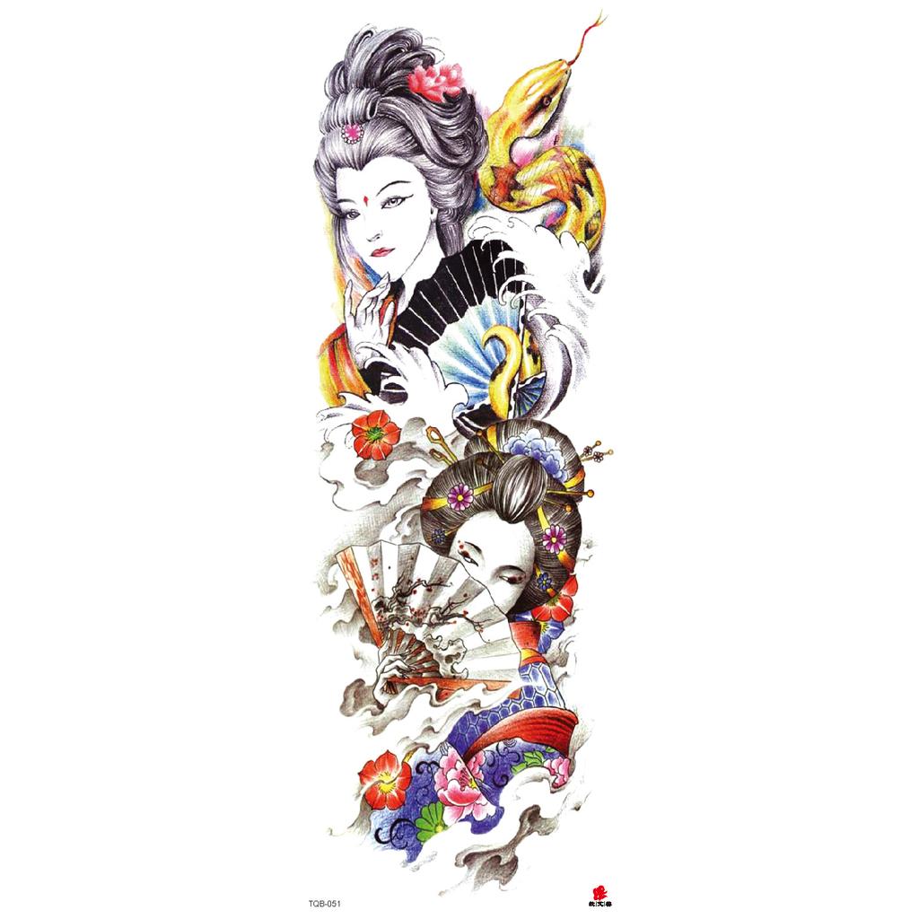 High Quality Temporary Body Arm Sticker Fake Temporary Tattoo Arm