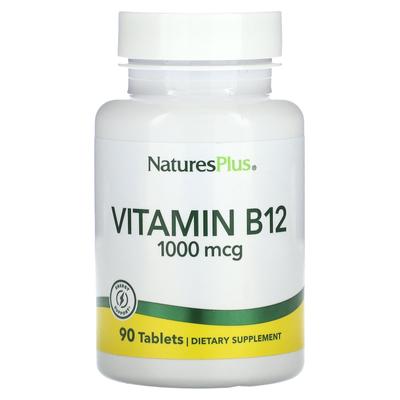 Vitamin B12, 1,000Mcg, 90 Tablets