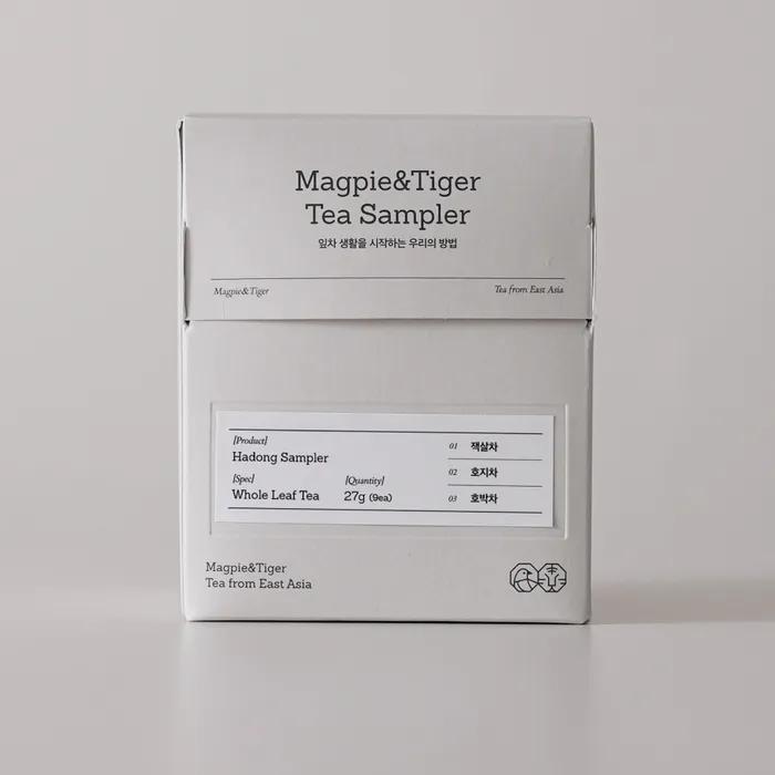 

Hadongcha Sampler 3 types (9 pieces) - Jacksalcha, Pumpkincha, Hojicha