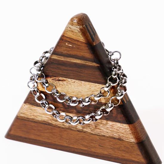 Jbans Classic Surgical Steel Bl8 Chain Bracelet (C1902-Ac498Sv)