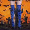 1 Pair Halloween Stockings Thigh High Long Stockings Over Knee Socks Bat Socks Cosplay Festival Stockings for Women Girl