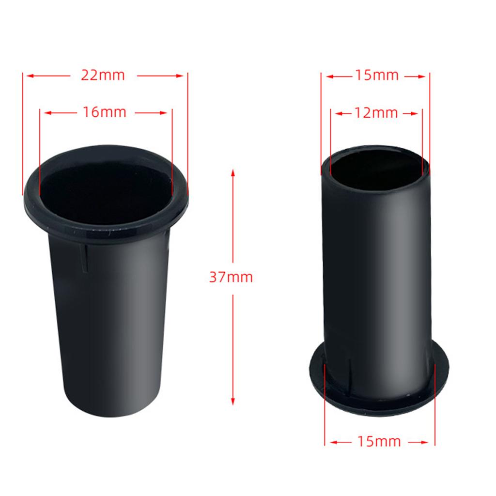 2PCS Speaker Port Tube Bass Vent Ventilation Connector Quality Plastic Bass Reflex Tube for DIY Speaker Project Upgrades