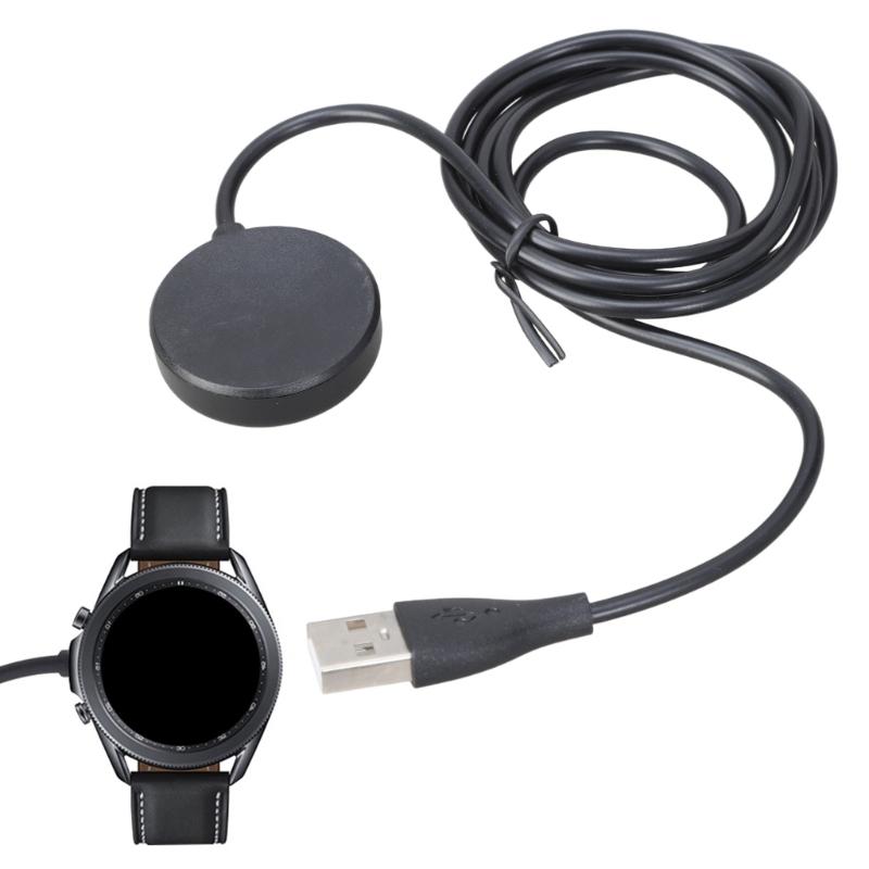 Smartwatch Dock Magnetic Charger Adapter USB Fast Charge Cable Cord Wire Suitable for Watch 3 Wristwatch