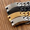 European and American titanium steel men's bracelet, punk trend, titanium steel bracelet HFS61