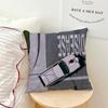 Hot Singer Lady Gaga Disease Pillow Case Sofa Living Room Bedroom Headboard Backrest Cushion Square Cushion Nap Time