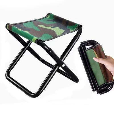 Outdoor Fishing Chair Portable Folding Aluminum Foldable Fishing Chair Stool Seat Hiking Tools Picnic Camping Stool MIni