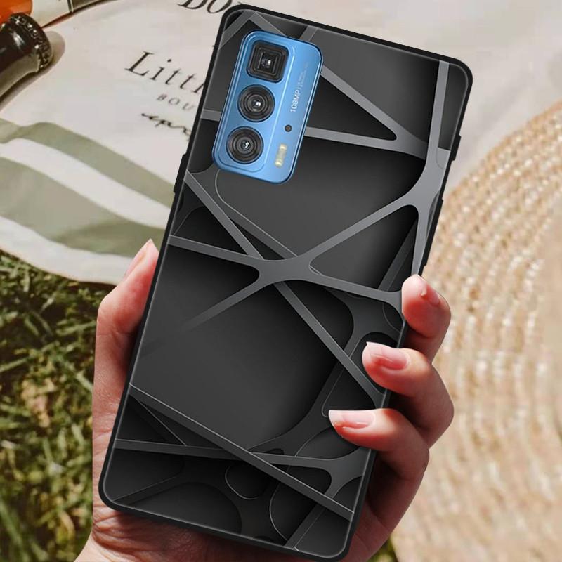 Für Motorola Moto Edge 20 Pro Hülle Weiche TPU Silikon Rückseite für Motorola Moto Edge S 20 Pro 5G Handyhüllen Mode Coque