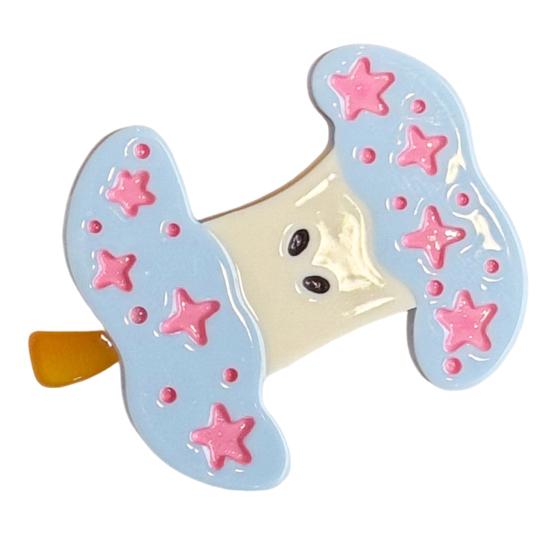 

Hairpin Cartoon Style Hair Clip with Stable Grip Durable Acetate Cute Hairpin for Girls Photography Accessories C