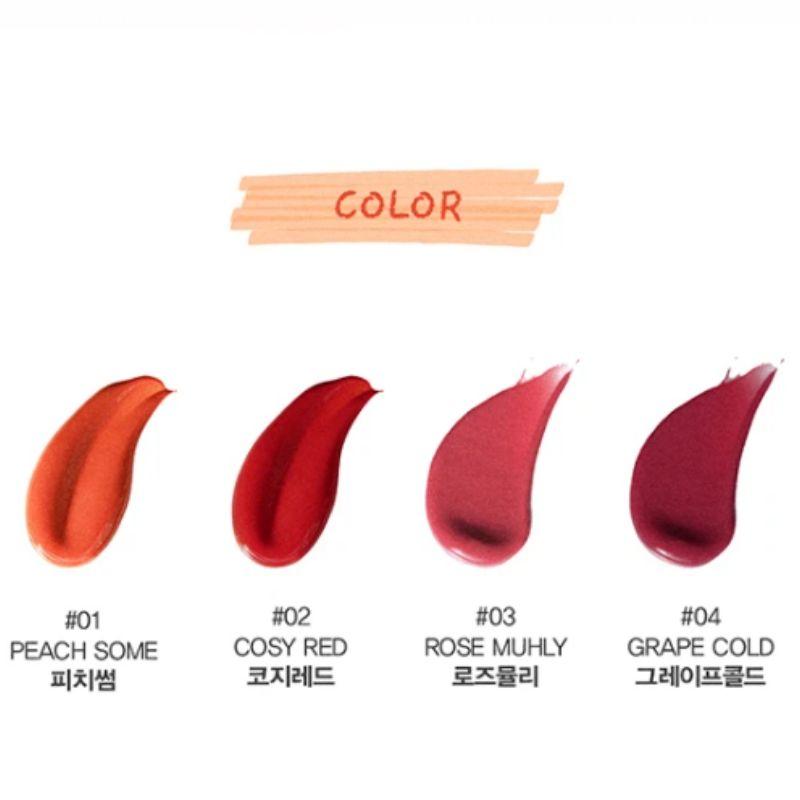 SON & PARK Arti Water Blur Tint 4.4g – Soft Matte Hydrating Lip Tint
