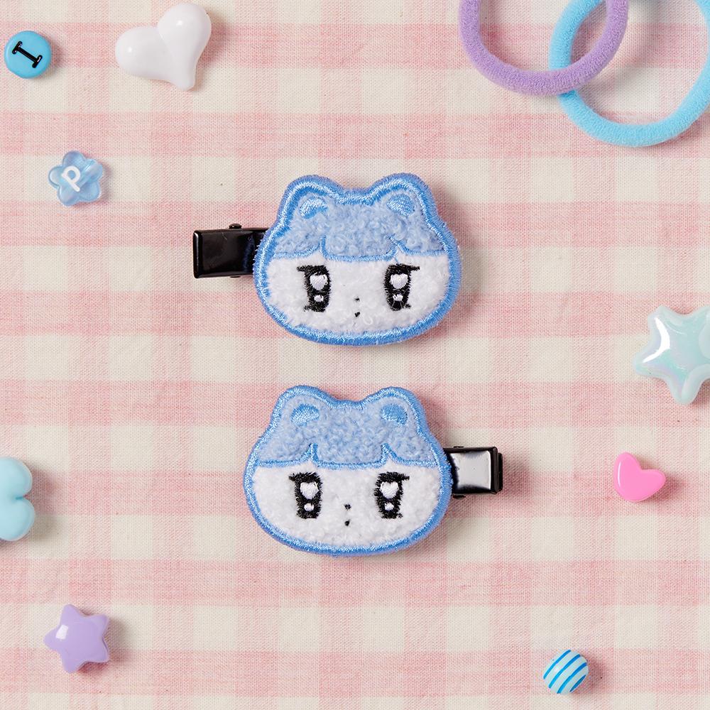 Kakao Friends Golgols Boucle Hair Clip 2P_Park Bami