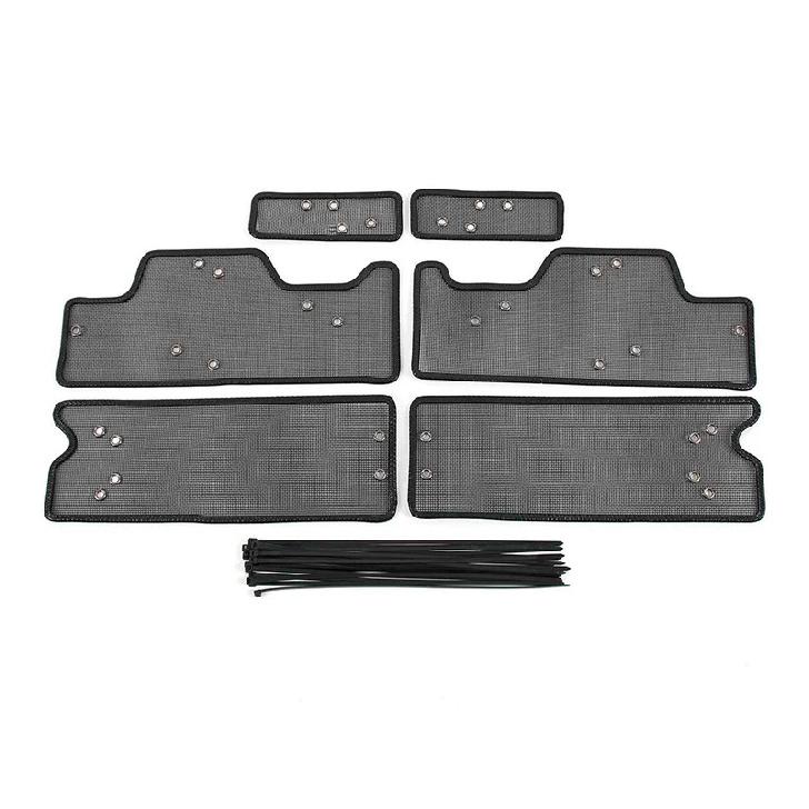 Middle Screening Mesh Front Grille Mesh For Honda CRV CR-V RS 2017-2024 Front Grille Net Cover Stainless Steel Car Accessories
