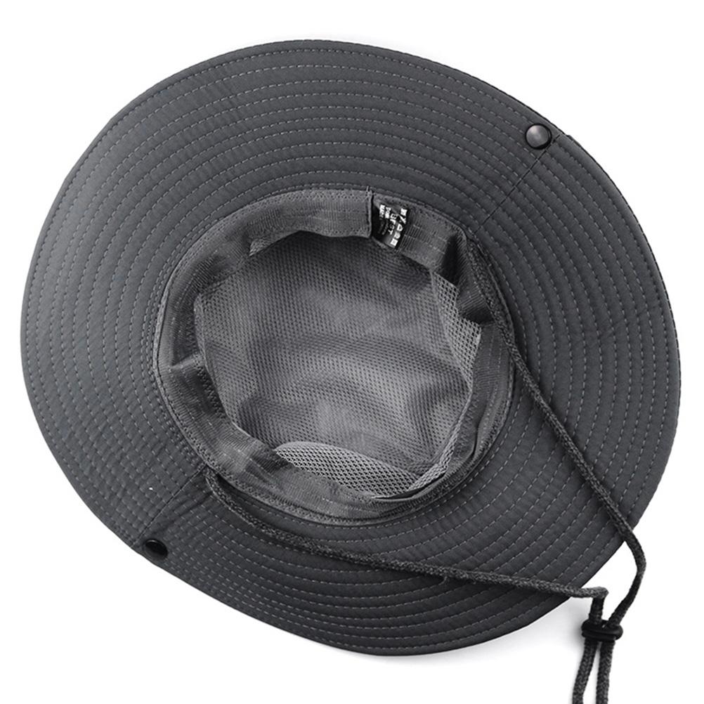 Fischerhut für Damen Herren Breitkrempiger Sonnenhut Outdoor Angel-Wanderhut