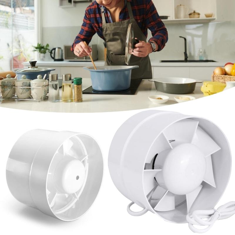 Quiet Ventilation Fan Powerful Ventilation Fan for Kitchens Bathrooms Offices & Restaurants Efficient Moisture Control