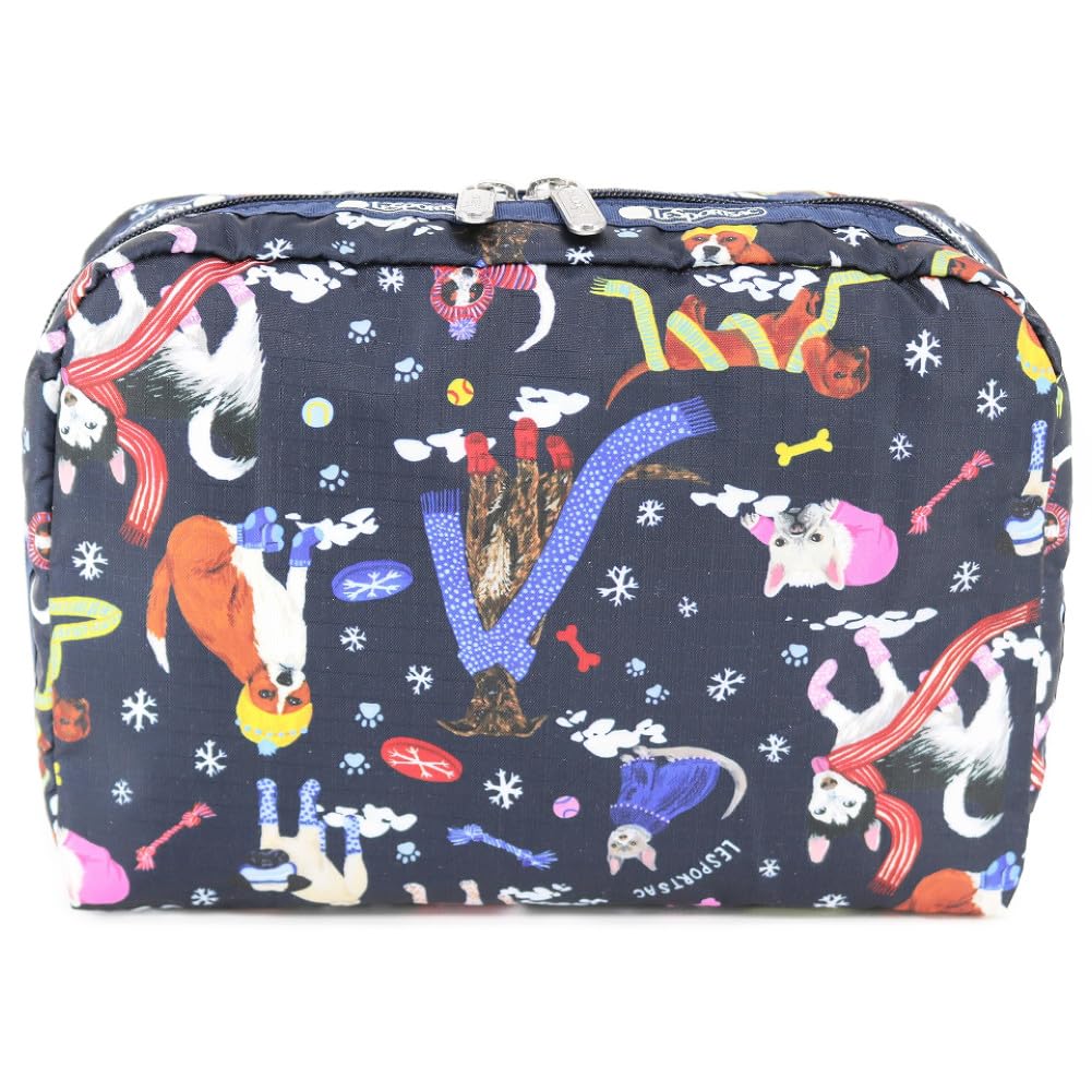 

Pouch 7121 EXTRA LARGE RECTANGULAR COSMETIC HA76 SNOWY PUPS [LeSportsac] [item]