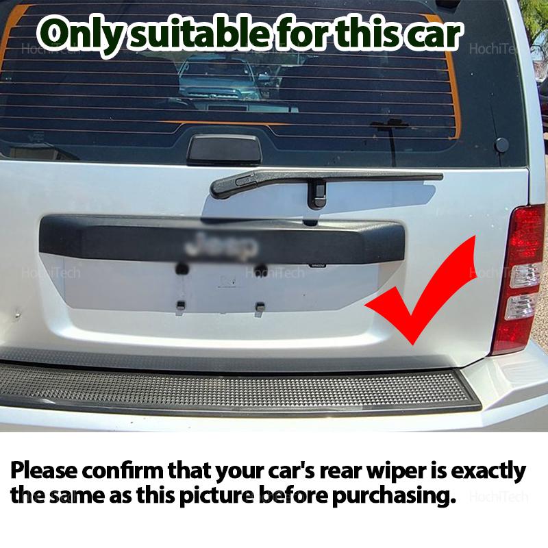 For Jeep Liberty KK 2 MK2 2008-2012 68034341AD Car Accessories ABS Rear Wiper Arm and Rear Blade Replacement Kit Parts