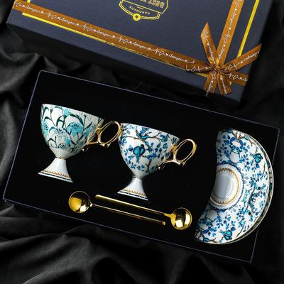 Ladies Coffee Cup Cup Saucer Set High-end Exquisite British Afternoon Tea Tea Set Premium Gift Box Bone China