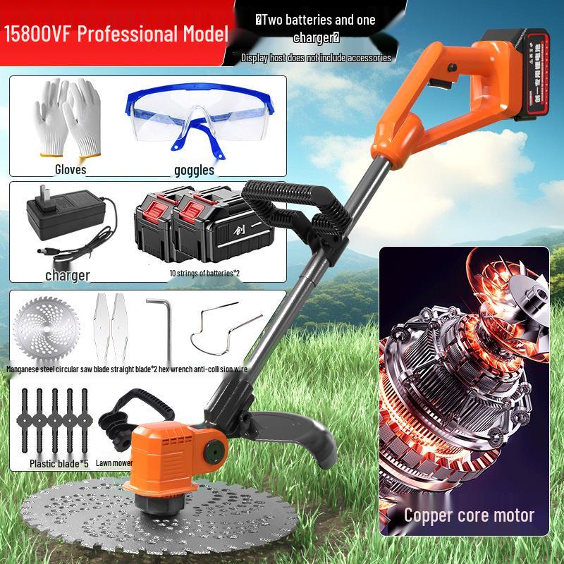 CHUANGYI Akumulatorowa Kosiarka Elektryczna do Małych Ogrodów i Pielenia