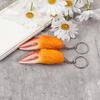 Creative Fried Crab Keyring Amusing Addition To Accessories Ornament Great For Everyday Carry or Gift Giving