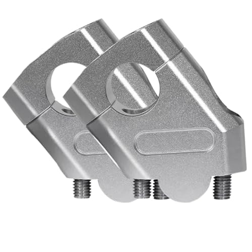 

UACT [Поднимает положение руля] Подъемник руля мотоцикла, стойка руля, руль мотоцикла, 22 мм, серебристый (Серебряный)